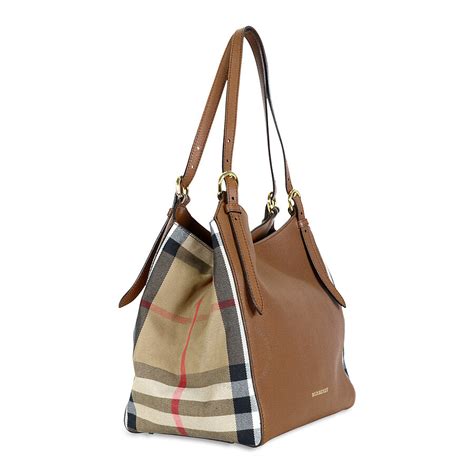 burberry the small canter leather tote|Burberry canterbury tote pattern.